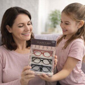 Tahari Premium Reading Glasses 3 Pack +1.50 Aspheric Lenses NIB